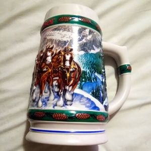 Vintage 1993 Budweiser Holiday stain